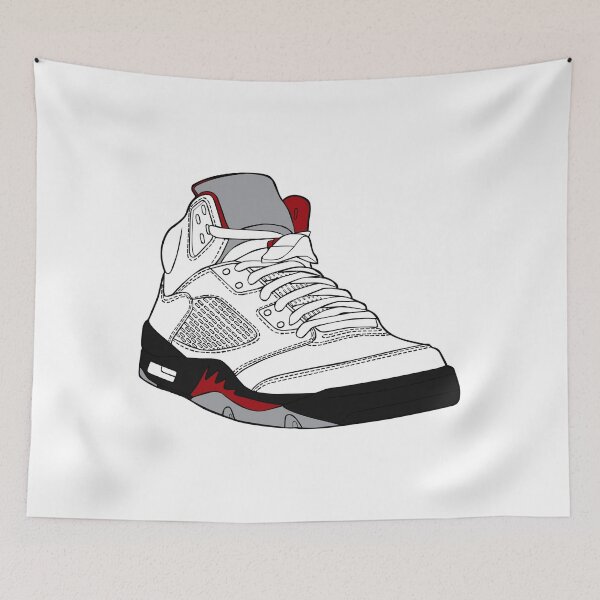 Item preview, J5 - Fire Red designed and sold by Tee4Daily.