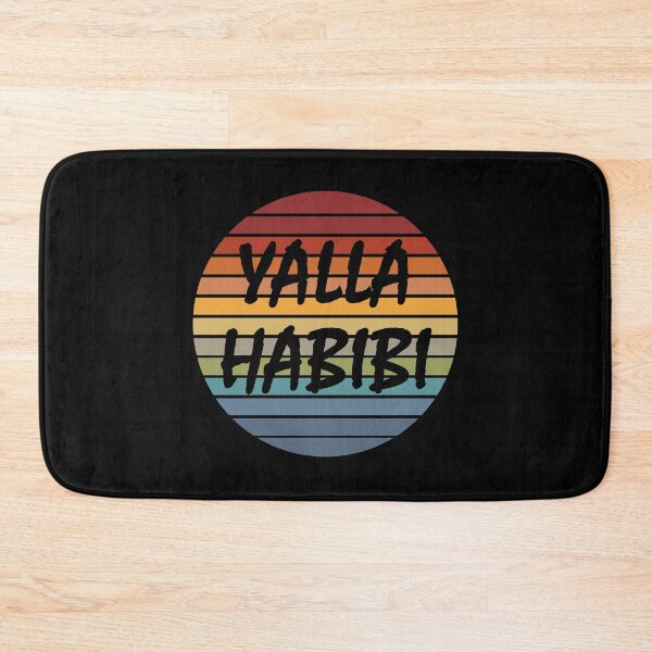 Item preview, Yalla Habibi Retro Arabic Arab Arabian Sweetheart Islam Muslim Gift designed and sold by Style4You24.