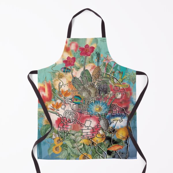 Item preview, Floriated Pixel Skull Junk designed and sold by Paul Summerfield.