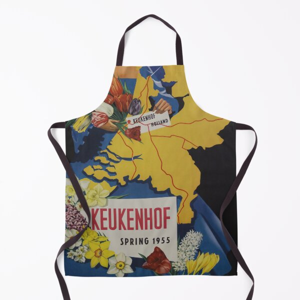Aperçu de l'œuvre Keukenhof affiche vintage créée et vendue par stickart-marek.