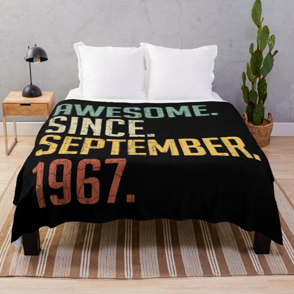 Item preview, Awesome Since September 1967 53rd Birthday Gift 53 Years Old Vintage September 1967 designed and sold by Takatv.