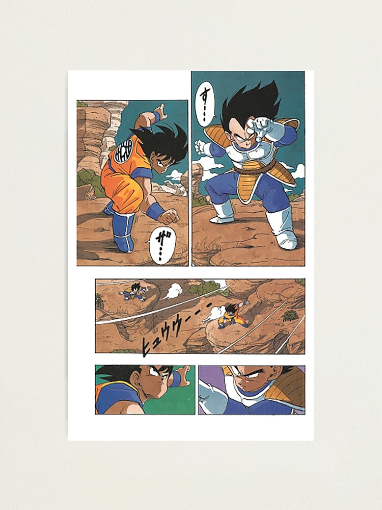 Dragon Ball Z Poster Goku Trunks and Vegeta 12in x 18in Free Shipping