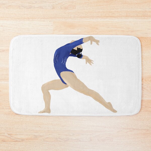 Item preview, Kara Eaker Gymnastics Art - Blue Leo designed and sold by Cherries4.