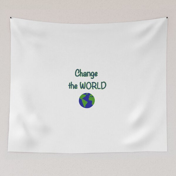 Item preview,  Change the world  designed and sold by Zoesmidt03.
