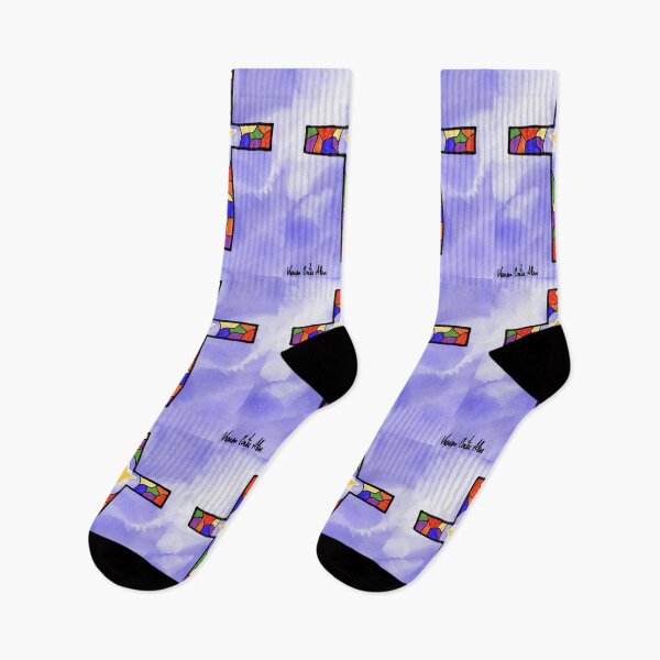 Item preview, Rainbow Cross with Star designed and sold by NeedlingGod.