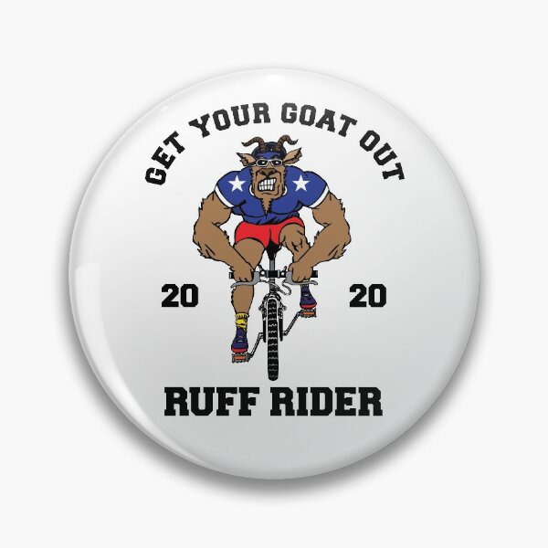 Item preview, A Muscular Buck With a Goatee Riding a Bike Blue Shirt designed and sold by GravitiTees.