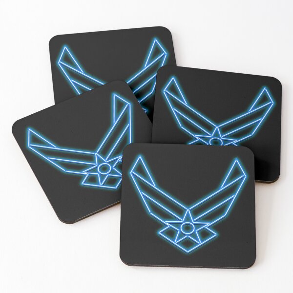 Item preview, Neon US Air Force Emblem designed and sold by Elle  Hazlett.
