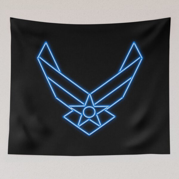 Item preview, Neon US Air Force Emblem designed and sold by Elle  Hazlett.