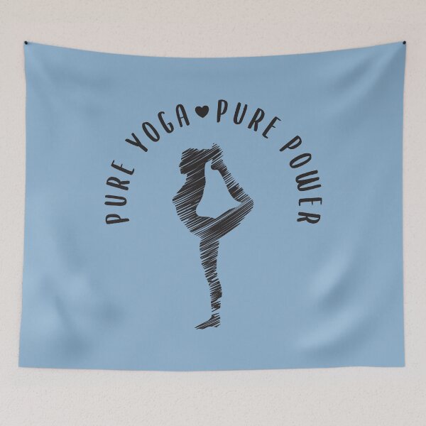 Item preview, Pure Yoga Pure Power designed and sold by BlueZenStudio.
