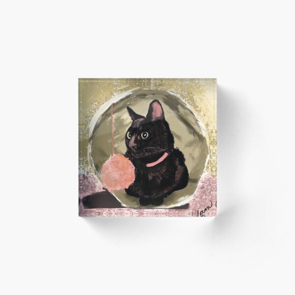 Xena Bean Acrylic Block