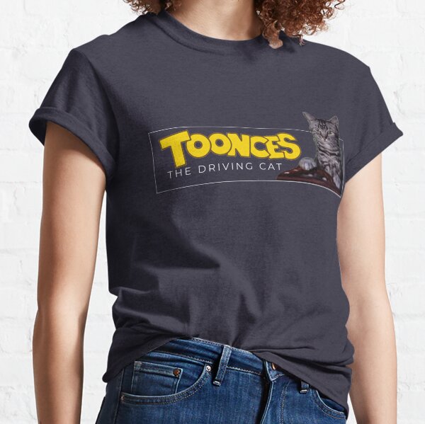Toonces el gato conductor Camiseta clásica