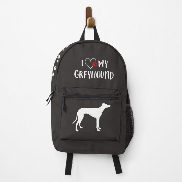 Item preview, Greyhound silhouette white designed and sold by houndpixnz.