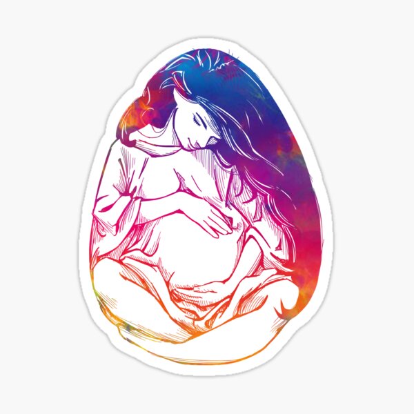 Item preview, Miracle of pregnancy colors designed and sold by RafaelLima7.