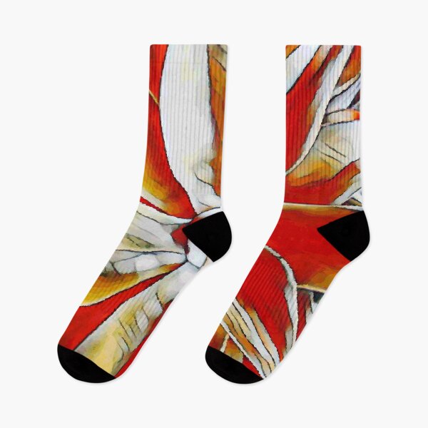 Item preview, Red Agave Abstract Art designed and sold by Elenia Design.