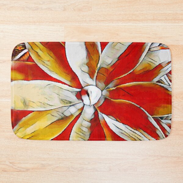 Item preview, Red Agave Abstract Art designed and sold by Elenia Design.