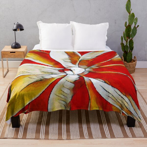 Item preview, Red Agave Abstract Art designed and sold by Elenia Design.