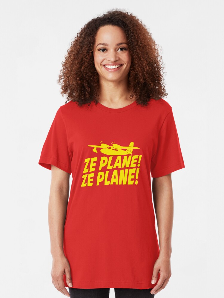 Alternate view of Ze Plane, Ze Plane Slim Fit T-Shirt