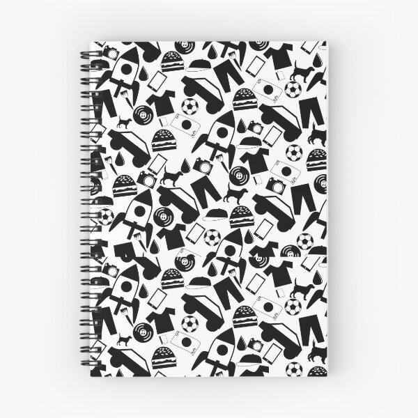 Item preview, Cosas de silueta en colección en blanco y negro designed and sold by PopCoolLife.