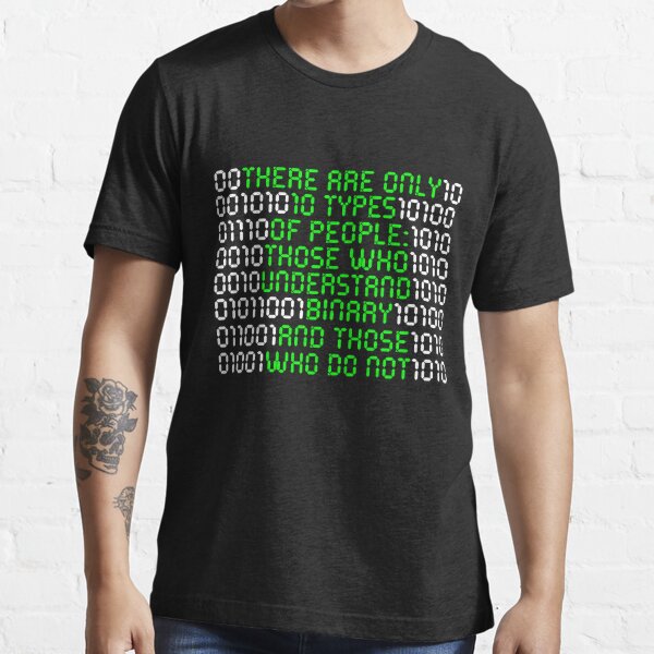 silicon valley binary shirt