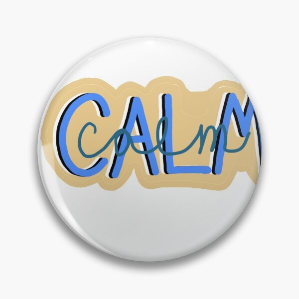 Item preview, Calm Sticker designed and sold by Danny Wax.