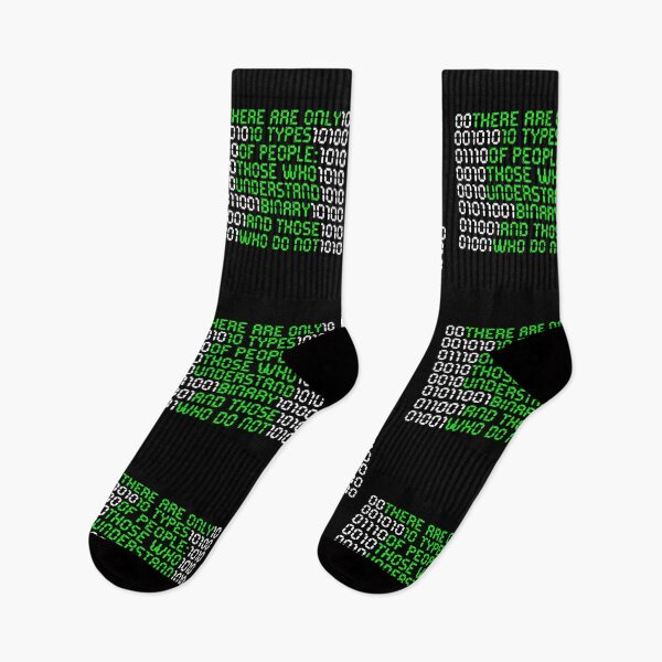 Item preview, 10 types of people binary designed and sold by redshirtz.