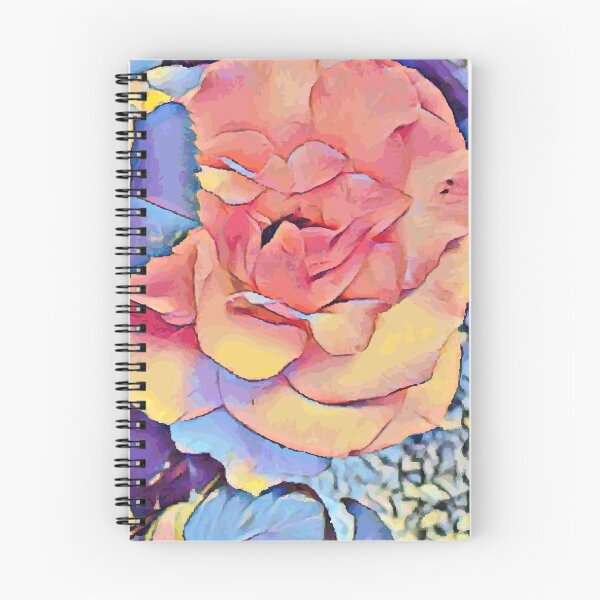 Item preview, Blue Rose Abstract Art designed and sold by Elenia Design.