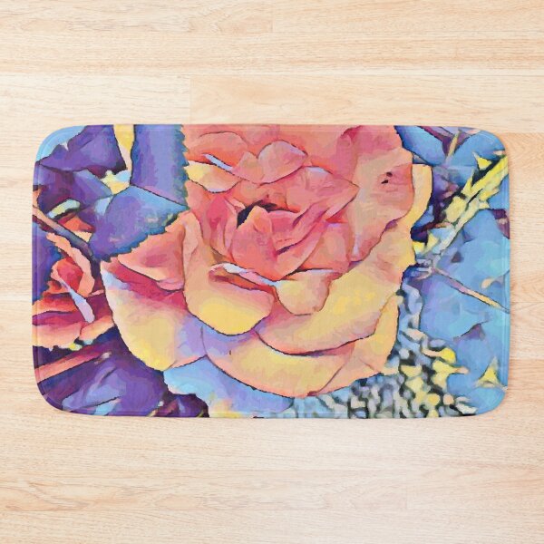 Item preview, Blue Rose Abstract Art designed and sold by Elenia Design.
