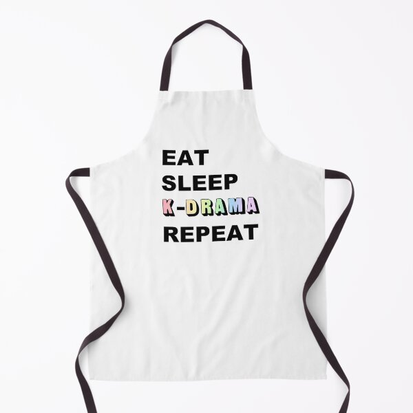 Item preview, Eat Sleep K-Drama Repeat designed and sold by BetweenTwoPages.