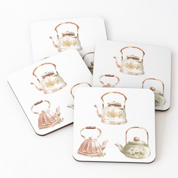 Item preview, A trio of kettles designed and sold by Trishupaper.