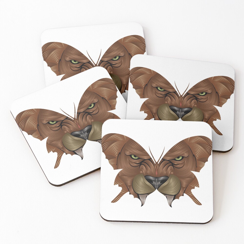 Item preview, Coasters (Set of 4) designed and sold by papererwin.