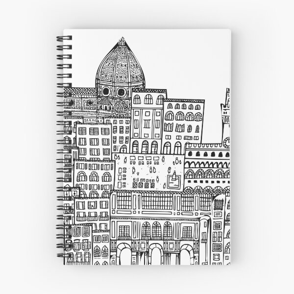 Item preview, Line Drawing of Florence, Italy designed and sold by Camilla Creations.