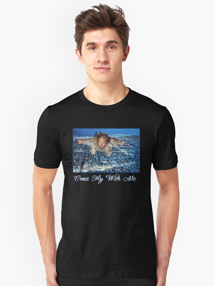 Alternate view of Come Fly With Me Slim Fit T-Shirt