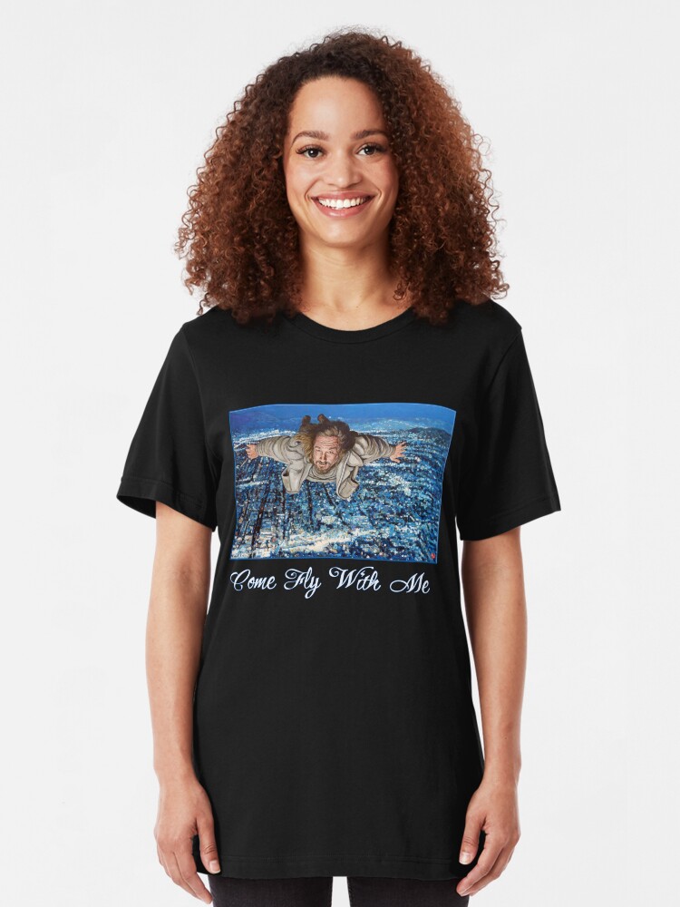 Alternate view of Come Fly With Me Slim Fit T-Shirt