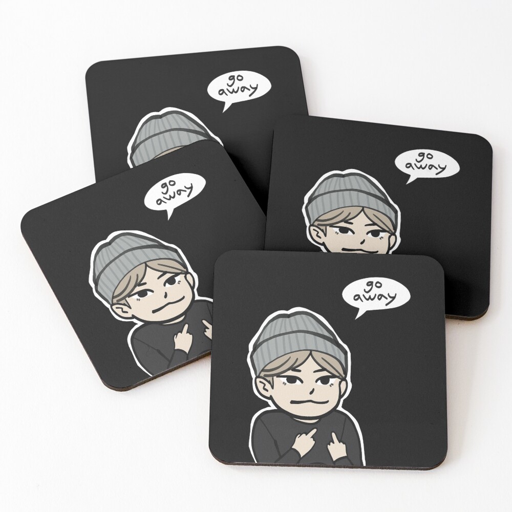 Item preview, Coasters (Set of 4) designed and sold by mkdraws.