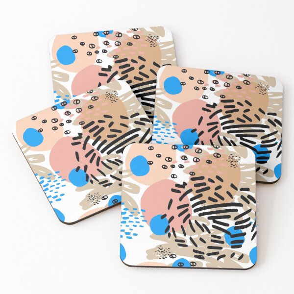 Item preview, Abstract shapes pattern designed and sold by Polanika.
