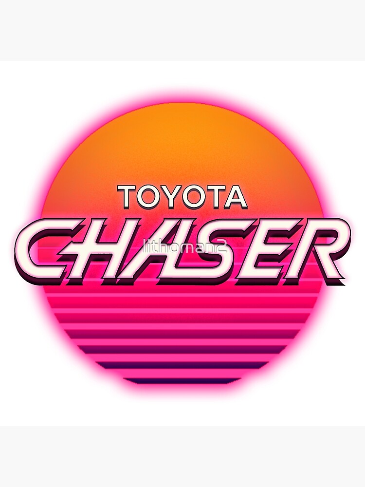 Toyota Chaser Outrun Logo Sticker for Sale by lithoman2