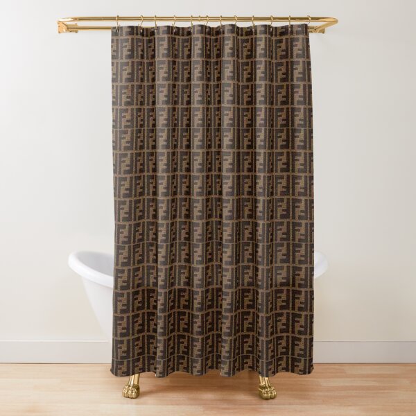 Fendi Collage Shower Curtains | Redbubble