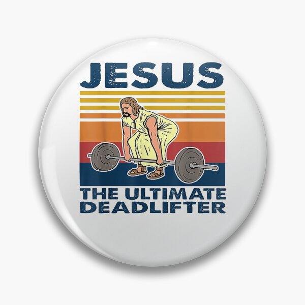 Item preview, Jesus The Ultimate Deadlifter Weightlifting designed and sold by lillianeng255.