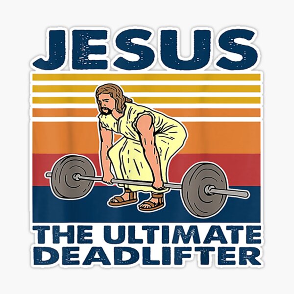 Jesus The Ultimate Deadlifter Coffee Mug, Gym Mug, Crossfitter Gift 