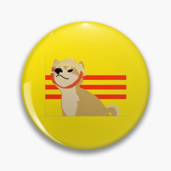 Item preview, Vietnam Flag Shiba designed and sold by Rinnnce Designs.