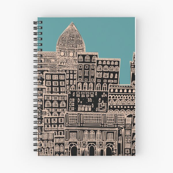 Item preview, Line Drawing of Florence in Black and Blue designed and sold by Camilla Creations.
