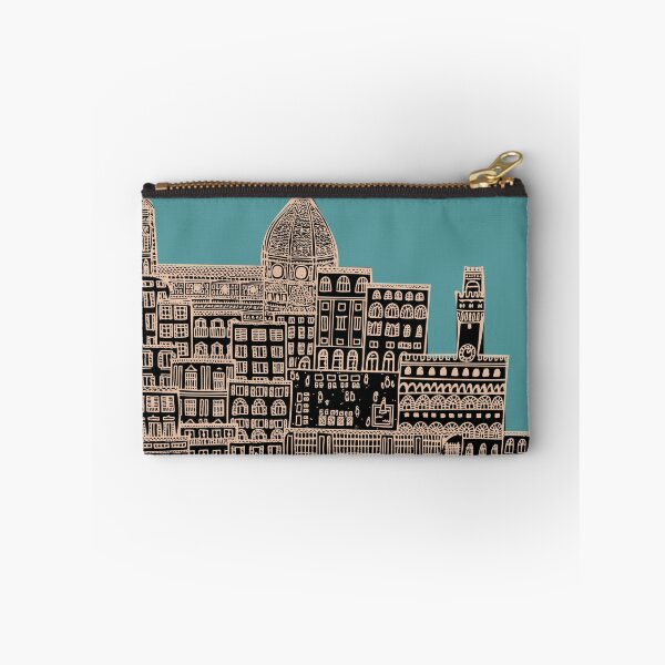 Item preview, Line Drawing of Florence in Black and Blue designed and sold by Camilla Creations.