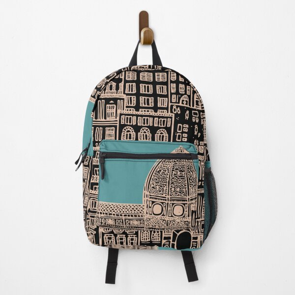 Item preview, Line Drawing of Florence in Black and Blue designed and sold by Camilla Creations.