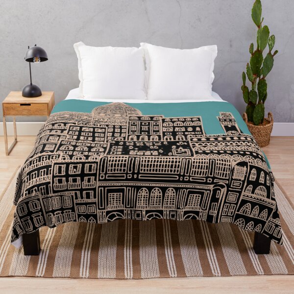 Item preview, Line Drawing of Florence in Black and Blue designed and sold by Camilla Creations.