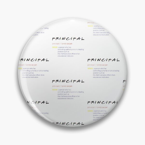 Item preview, Principal Dots and Definition Quote Text designed and sold by Mahaghoney.