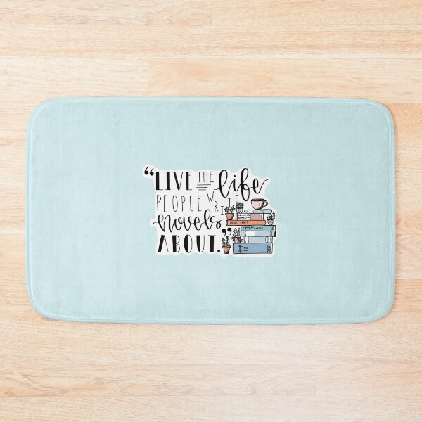 Item preview, Live the Life People Write Novels About in Color designed and sold by EllBell-Designs.