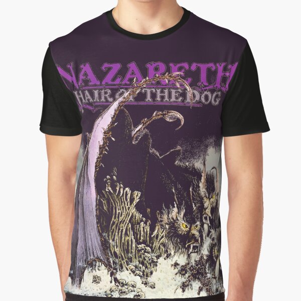 Nazareth Hair Of The Dog Classic Touch Album 1975 Graphic T-Shirt