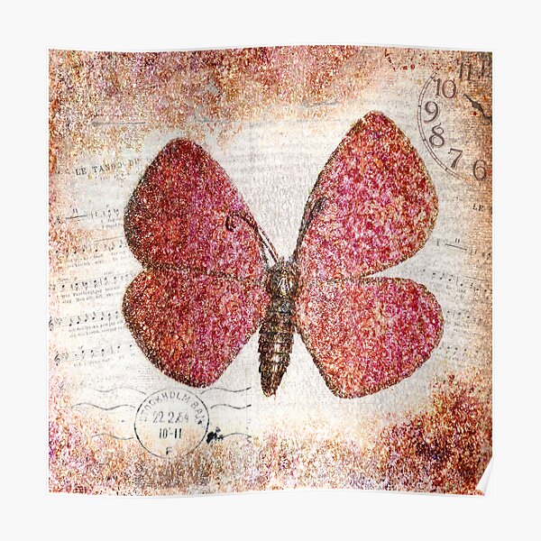 Free like a butterfly Poster