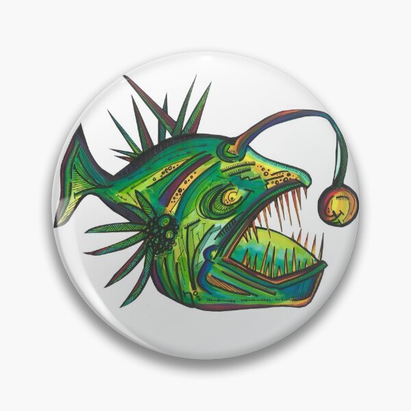 Item preview, Angler fish  designed and sold by theclecticfunk.