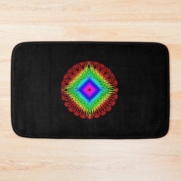Item preview, Colorful Mandala Diamond Shape designed and sold by basitcv.